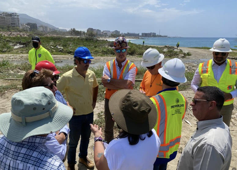 Field coordination and site planning in Venezuela
